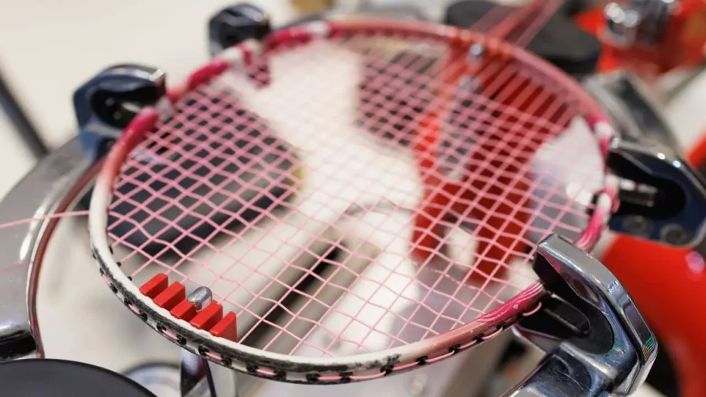 Tennis Racquet Stringing