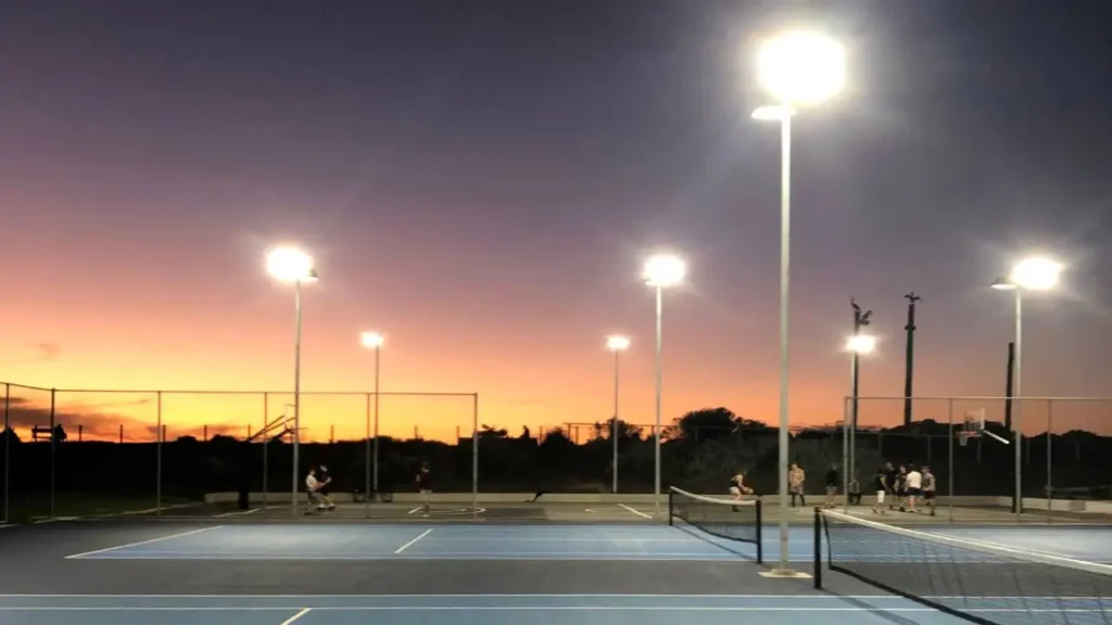 tennis court lighting